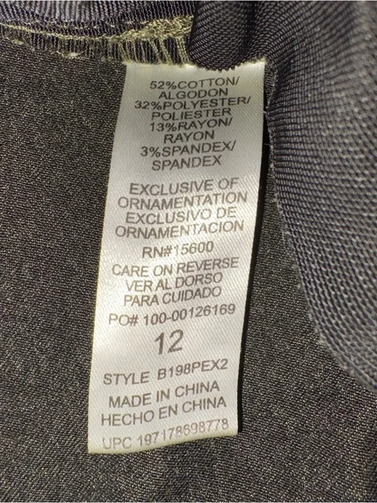 Democracy Olive Skinny Jeans for Women - NWOT - Size 12 - Picture 3 of 5